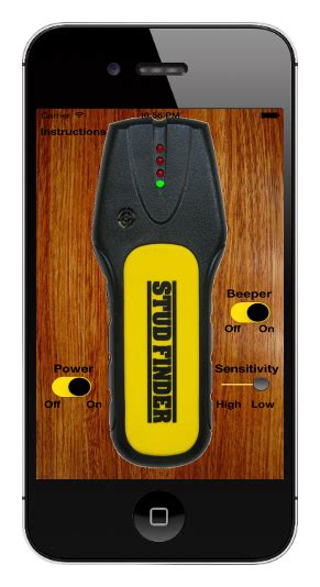 best stud finder app android|stud finder app for wood.